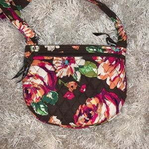 VERA BRADLEY ENGLISH ROSE CROSSBODY PURSE